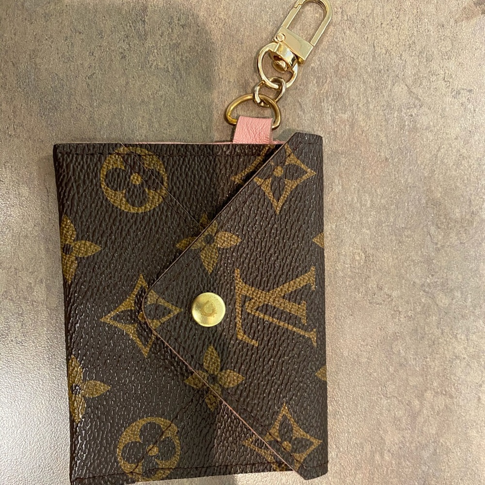 Upcycled Louis Vuitton Card Holder